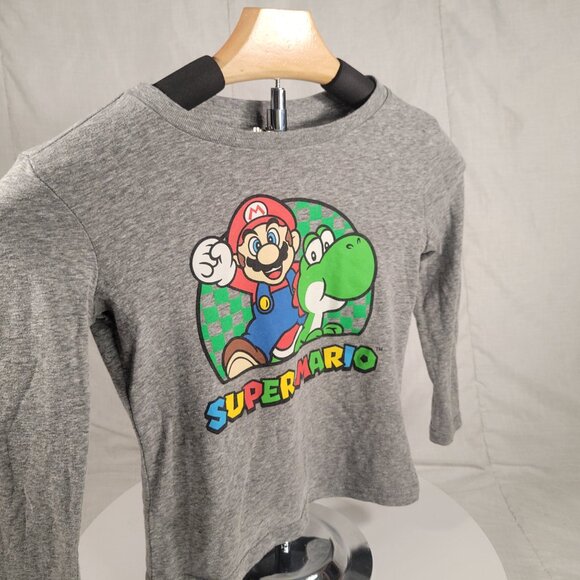 Super Mario Graphic Long Sleeve Tee Size 5T - Picture 12 of 13
